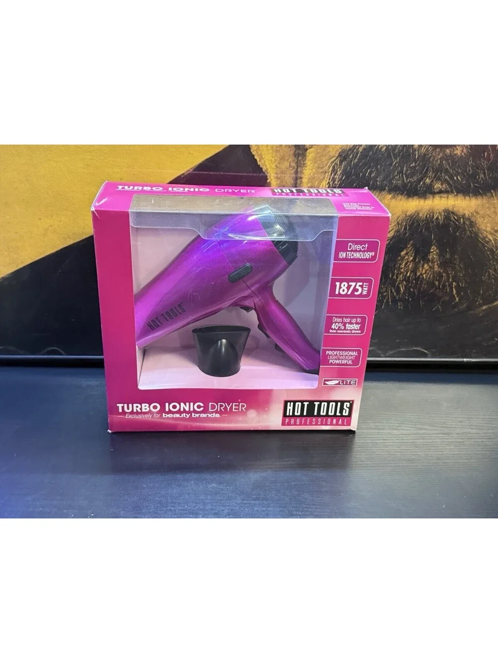 Hot Tools Professional Turbo Ionic Hair Dryer Pink 1875W BB1013DPK New